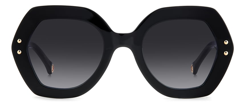 CAROLINA-0126/S WR7*9O BLACK HAVANA(DARK GREY SHADED 52*24, Negro, hi-res image number 1
